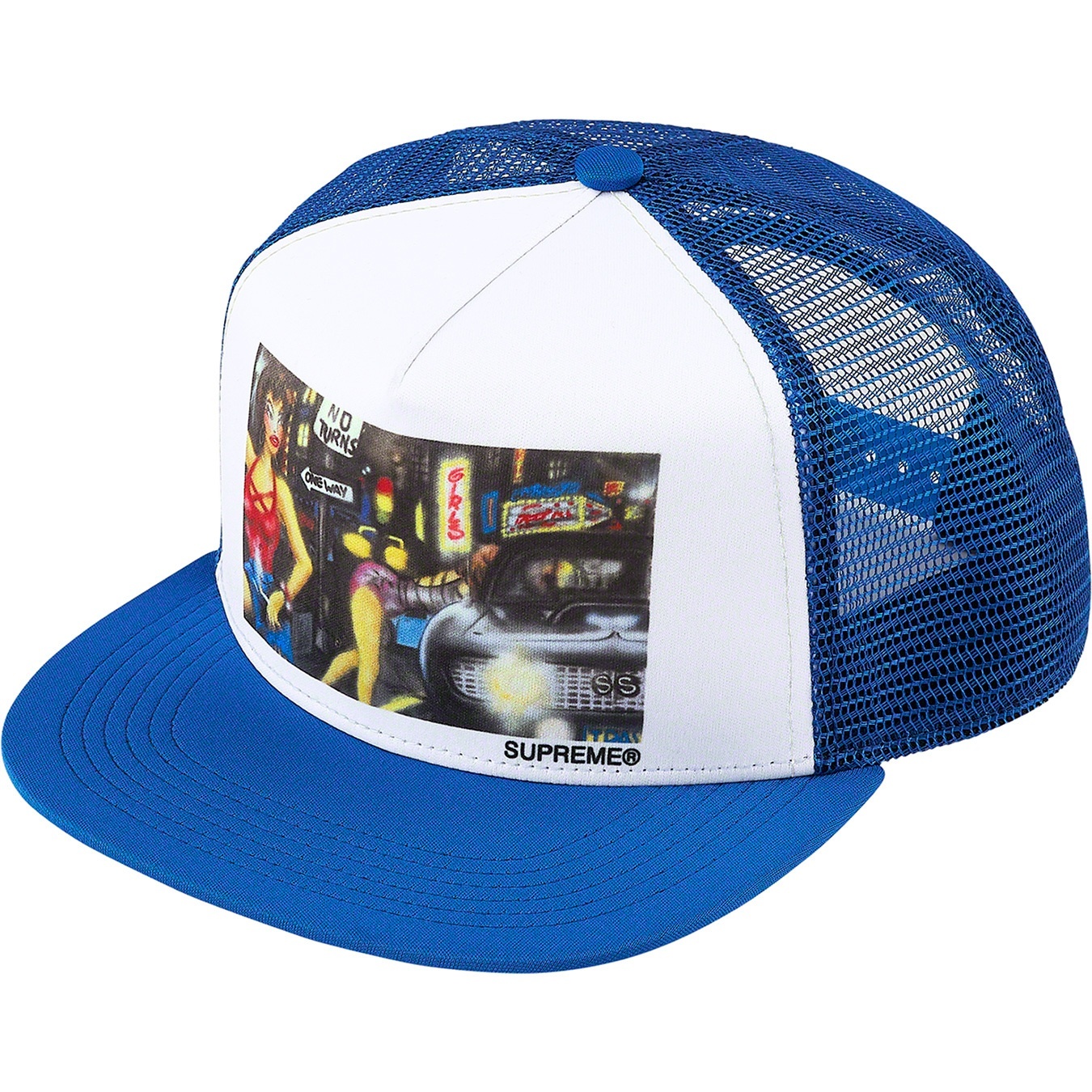 Lady Pink/Supreme Mesh Back 5-Panel view 4